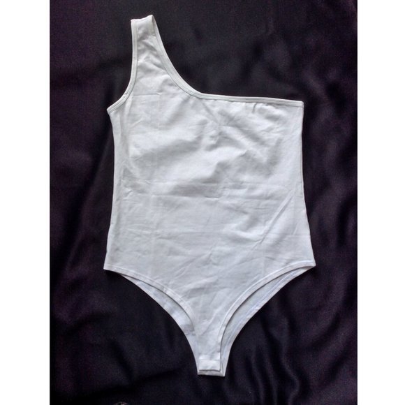 One Shoulder Bodysuit M *NWOT* - Picture 2 of 2